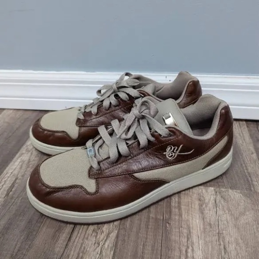 Size 9.5 - Reebok Daddy Yankee Beige/White/Brown - Picture 5 of 12
